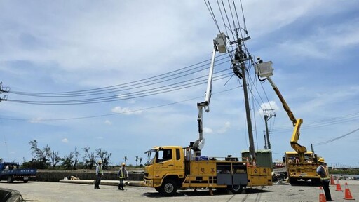 復電不是獨行! 是一場全民的溫柔接力 搶修人員辛勞獲肯定