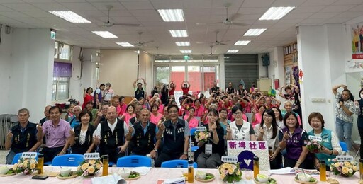 太保市新埤社區展現強大社區動能 災後救援即時給力