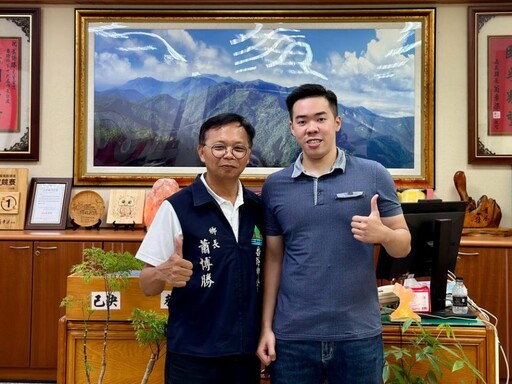 番路鄉長蕭博勝攜手青年導演郭嘉豪 拍攝觀光宣傳影片吸引觀光客