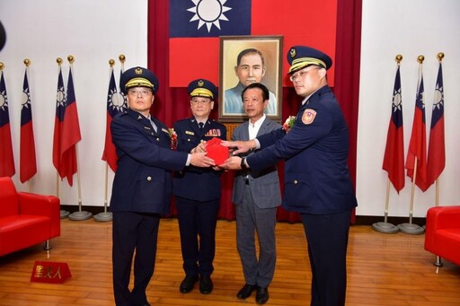 嘉義縣警察局卸、新任分局長交接典禮