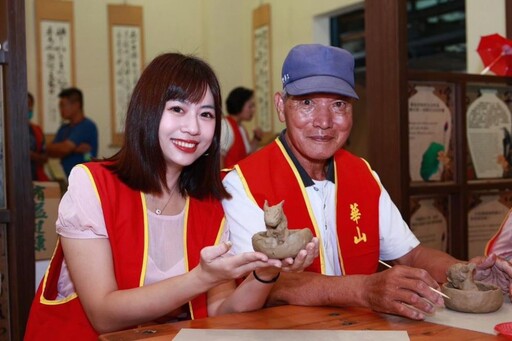華山基金會民雄站19週年樂陶陶 愛心大使柯莉絲汀攜手傳愛