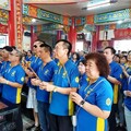 古坑濟聖宮緣濟公廟進香團 前來水上奉天宮濟公廟為花蓮光復鄉祈福