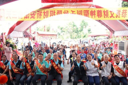 文財殿聖誕祝壽大典市長黃敏惠出席 肯定文通慈善會善行