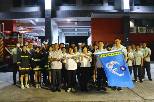 嘉市義勇消防總隊出征全國義消體技能交流活動 展現滿滿女力！
