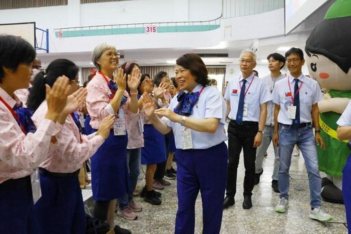 2025全國女童軍大會師在嘉登場 黃敏惠勉勵女童軍勇於探索、服務精神