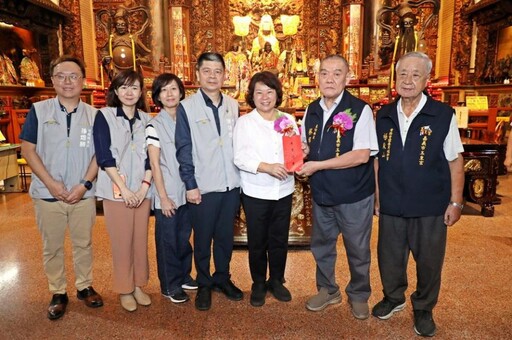 嘉市府攜手宮廟合作「反詐神隊友 防詐6法寶」守護房產