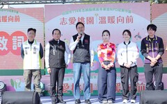張善政市長肯定志工長年付出 桃園NPO成果市集盛大展開