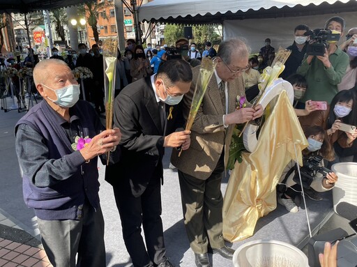 新北228受難者趙水濱告別式 副市長劉和然公祭致哀