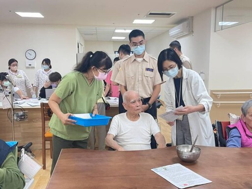 臺南榮家×高榮臺南分院攜手齊心對抗流感 展開全面疫苗施打