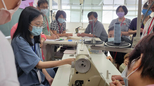 多一個技藝 人生多一分助力 新北市培訓婦女學習縫紉技術