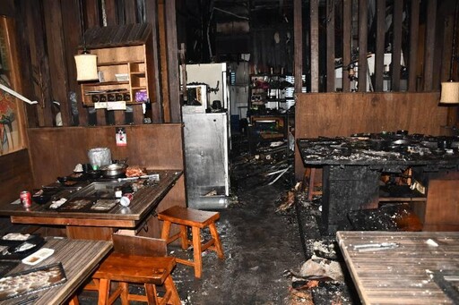 燒烤餐廳排油煙管蓄積油汙 烤肉高溫引燃油汙釀火災