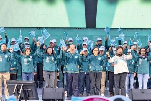 逾6千位竹市鄉親不畏強風寒冷力挺 賴蕭配美德贏台灣、林志潔進立院建設新竹