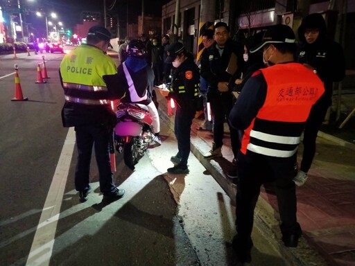 遏止飆車歪風及流竄 新竹市縣警區域聯防擴大取締危險駕車