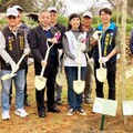 林業署新竹分署x竹縣府x新豐鄉公所 「一起集點樹」近千人種植約700棵厚葉石斑木