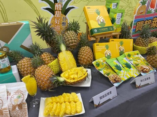臺南積極推鳳梨外銷 打開紐西蘭國際市場新局面