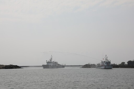 100噸新造巡防艇投入執法 臺南海巡增添生力軍