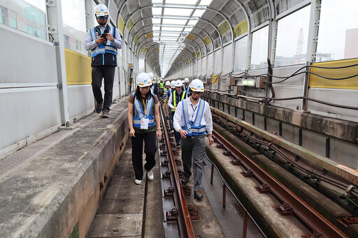 新北捷運局全力拚環狀線修復 近期將進場架設施工架