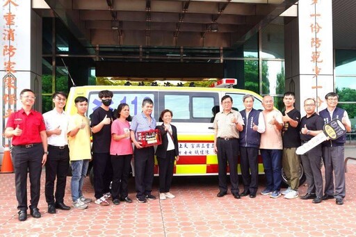 陳桂娥女士捐贈救護車 雲林提升緊急醫療品質