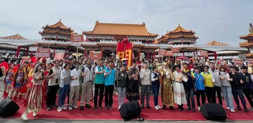 邁向成功之路！ 數百位古人、動漫明星 齊聚臺南聖母廟 參與踩街嘉年華