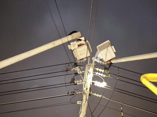 鼠害造成饋線跳脫香山約1300戶停電 台電新竹區處搶修完成復電
