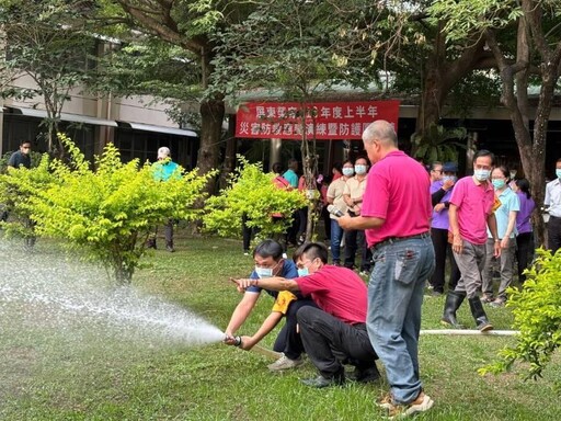屏東榮家上半年度消防安全教育訓練驗證
