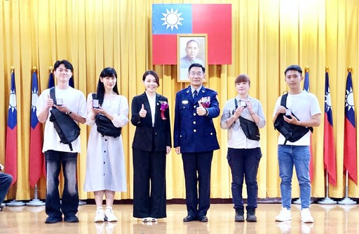 竹市警察節慶祝大會 表揚模範警察及優秀員警並致贈活力包
