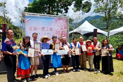 綠色企業連續第四年帶頭造林 打造那瑪夏櫻花公園