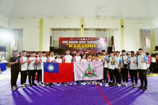 玄大卡巴迪代表新竹市 勇闖2024印尼國際公開賽榮獲男子組冠軍