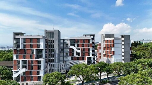 全台首座綠建築學生宿舍落成 東海斥資五億打造
