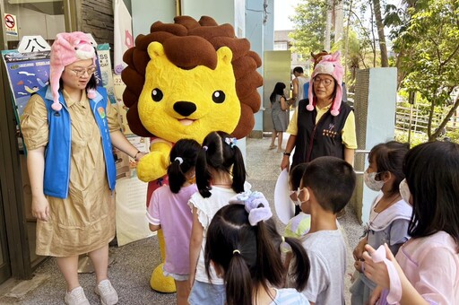 進校園扎根廉潔品德 竹縣「廉潔品德」廉政說故事最終站皮皮獅遊芎林