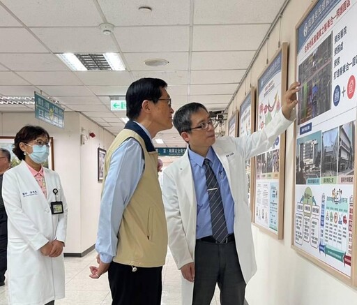 退輔會嚴德發視導高榮臺南分院 期勉持續優質醫療服務