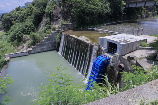 全台首座地方政府主導發電廠 台中食水嵙溪小水力發電廠啟用