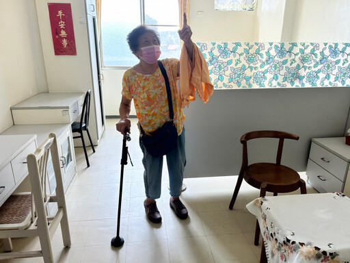 嘉義遺眷住家遭颱風侵襲損壞！社區組長協助緊急安置榮家