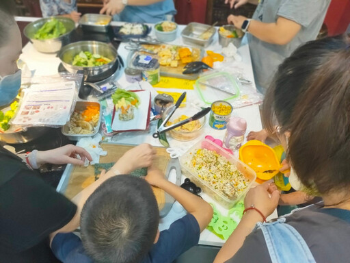 好好吃飯不只是填飽肚子 金門早療中心讓家庭用餐成幸福時光