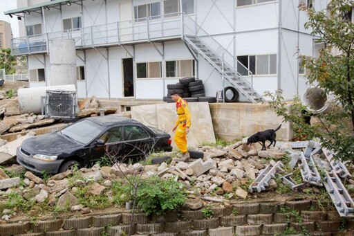 提升竹市救災量能 北台灣首座「災害搜救犬IRO國際評量檢測場地」啟用