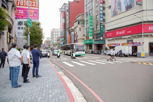 啟動「守護行人．道安五環」 邱臣遠代理市長：全力落實交通暢行願景