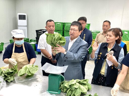 颱風停課有機蔬菜無法出貨 竹縣府攜手竹縣農會完銷4.5噸挺農友