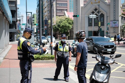 落實道安五環 新竹市警啟動路口安全大執法專案