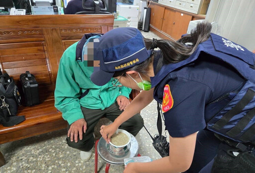 三義老翁騎機車迷航2天 中興暖警助平安返家