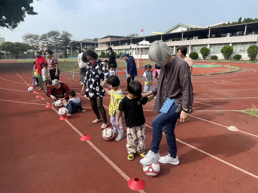 金門老幼共學幸福時光 足球為媒！零歲起步扎根教育