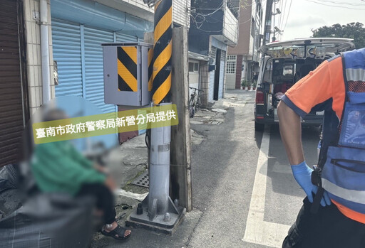 7旬翁體力不支倒臥路邊 南警暖助返家團圓