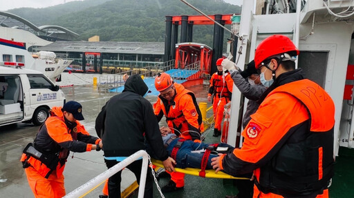 北竿鄉親頭部外傷 馬祖海巡緊急後送就醫