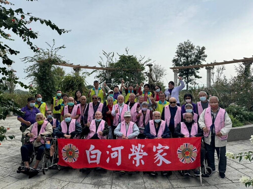 白河榮家微旅行 住民賞花購物好滿足