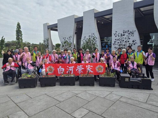 白河榮家微旅行 住民賞花購物好滿足