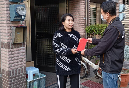 台南軍人服務站慰問國軍急難家屬