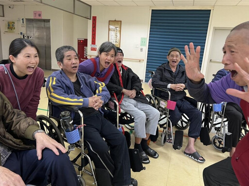 白河榮家健口操運動 關心住民餐餐吞嚥沒煩惱