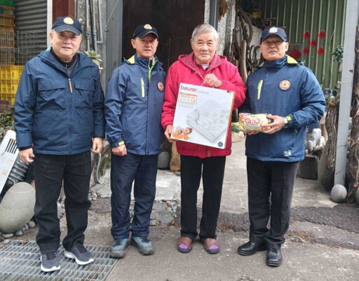 宜蘭榮服處春節前關懷訪慰梨山榮民眷