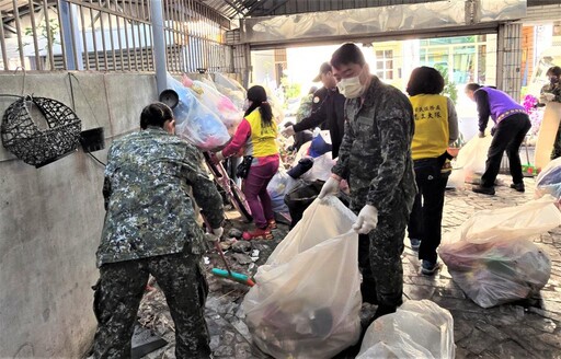 花蓮榮服處結合國軍地區人才招募中心及時關心溫暖榮心