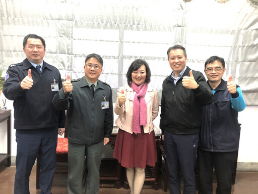 共構軍民一體連結互助 新竹榮家拜會後指部合作照顧榮民榮眷福祉