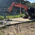 龍潭山坡地違法開發 桃園水務局強拆工作物